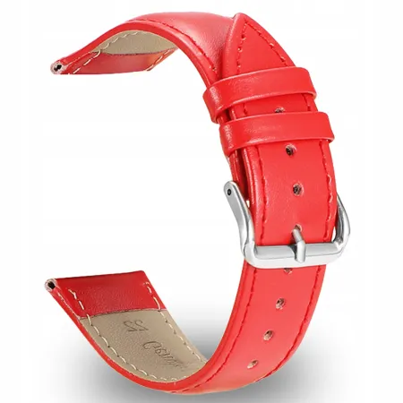 UNIWERSALNY SKÓRZANY PASEK DO ZEGARKA SMARTWATCHA 22MM TELESKOPY|PREMIUM