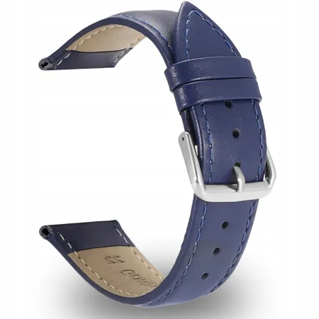 UNIWERSALNY SKÓRZANY PASEK DO ZEGARKA SMARTWATCHA 18MM TELESKOPY|PREMIUM