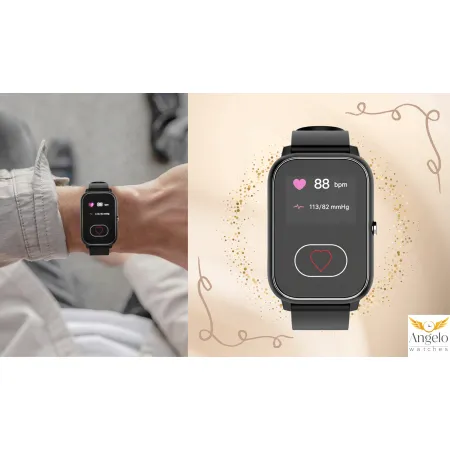 Smartwatch Dla Seniora Zegarek 4G Fnkcja SOS GPS Rozmowy Lokalizator IPX8