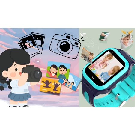 SMARTWATCH DLA DZIECI ZEGAREK PL GPS ROZMOWY NAUKA GRY APARAT WIDEO PREZENT
