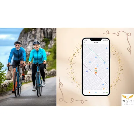 Smartwatch Dla Seniora Zegarek 4G Fnkcja SOS GPS Rozmowy Lokalizator IPX8